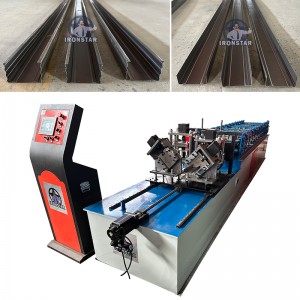 74mm C stud and 76mm U channel 2 in 1 roll forming machine in Albania