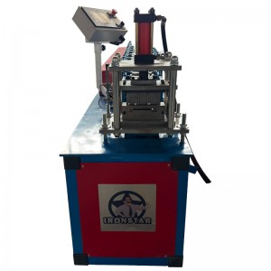 Rolling shutter door roll forming machine in Albania