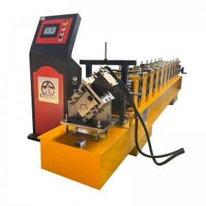 Omega profile roll forming machine in Bulgaria