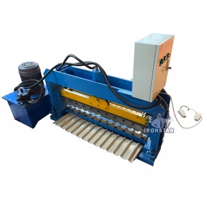 [Copy] 750 Roof sheet manual cut to length machine