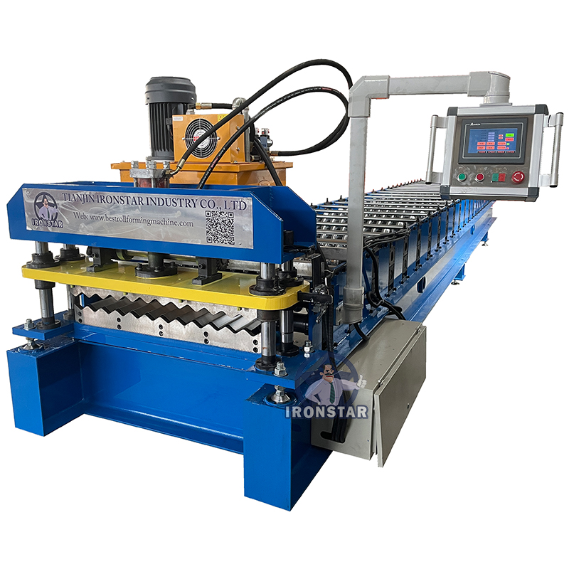 Durable Design & Versatile Application of Our Corrugated Roofing Roll Forming Machine