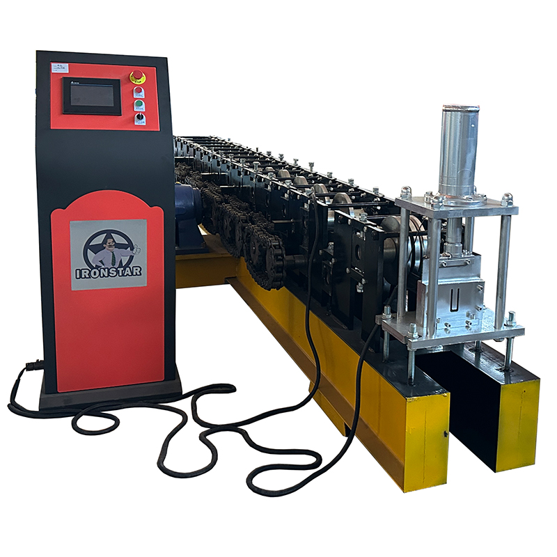 Reliable Heavy-Duty U Guide Rail Roll Forming Machine by Ironstar