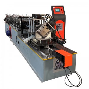 [Copy] 1.5 2.5 4 inch 20 GA 3 sizes in 1 C channel roll forming machine in America