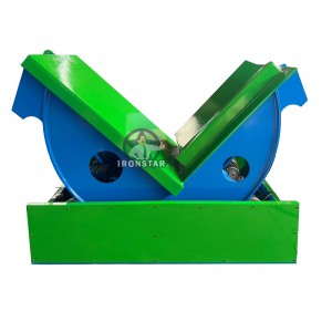 5 ton automatic hydraulic coil flipper machine for 180 degree rotatable coil