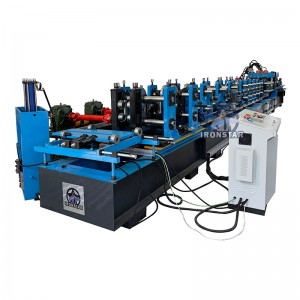 100-300mm automatic size changeable CZ purlin making machine in Egypt