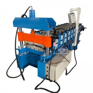 [Copy] Ridge cap roll forming machine for Guyana