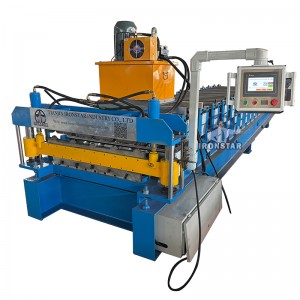 [Copy] 5 rib and 5 rib trapezoidal sheet double deck roll forming machine