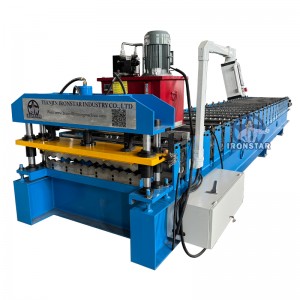 [Copy] 851 corrugated roofing sheet roll forming machine for Chile