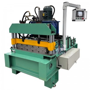 [Copy] 1000mm Roof panel crimping machine