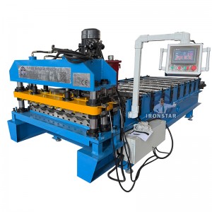 [Copy] Bamboo roof tile roll forming machine