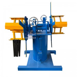 [Copy] 5 ton 500mm width double head hydraulic decoiler with car