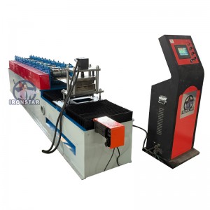[Copy] [Copy] 174mm 7 inch picket slat Fence post roll forming machine in Tampa Florida