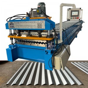High-Performance Corrugated Roofing Sheets Roll Forming Machine for Industrial Applications