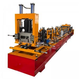 80-300mm automatic size changeable CZ purlin making machine