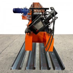 100mm C purlin roll foring machine in Brazil