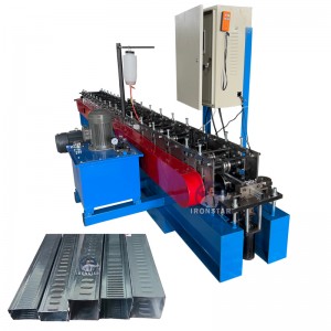 20 by 40mm Lock square pipe roll forming machine