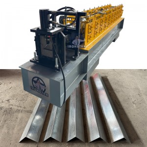 Size interchangel angle bead roll forming machine in kazakstan