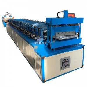 Standing seam snap lock roll forming machine in Slovakia