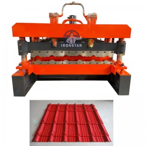 Enhance Production Efficiency with Ironstar’s Glazed Tile Roll Forming Machine