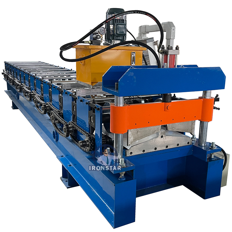 Efficient Cap Ridge Production | Ironstar Roll Forming Machines