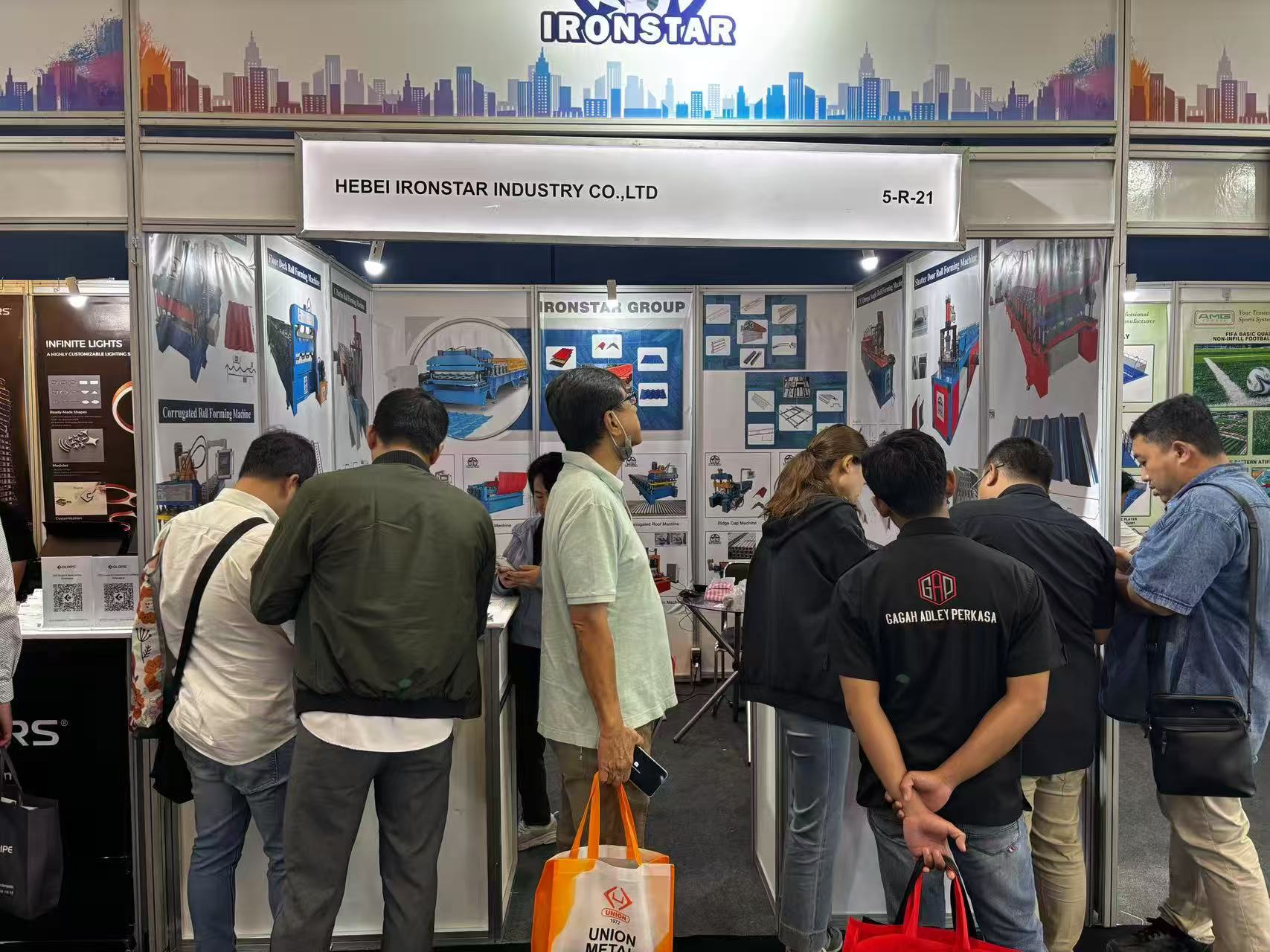 Ironstar Shines at Indonesia Building Technology Exhibition 2025
